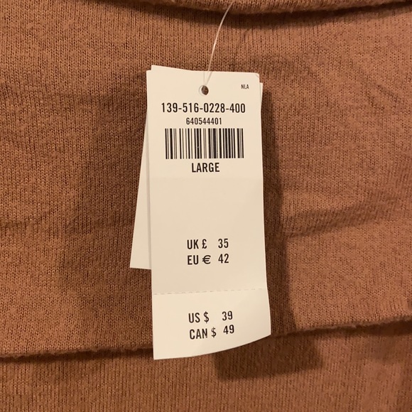 Abercrombie Cozy Off-The-Shoulder Top light brown - Picture 4 of 6